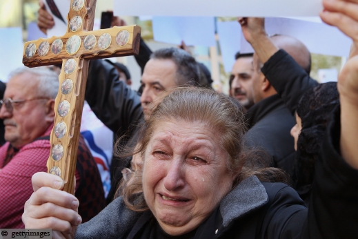 Chicago March Calls For Protection Of Iraq's Christians After Church Attack
