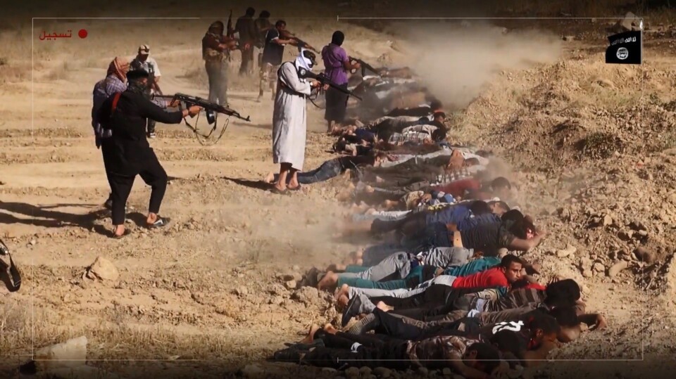 بالفيديو والصور: مشاهد جديدة من مجزرة سبايكر الرهيبة